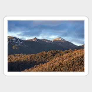 Distant Peaks Sticker